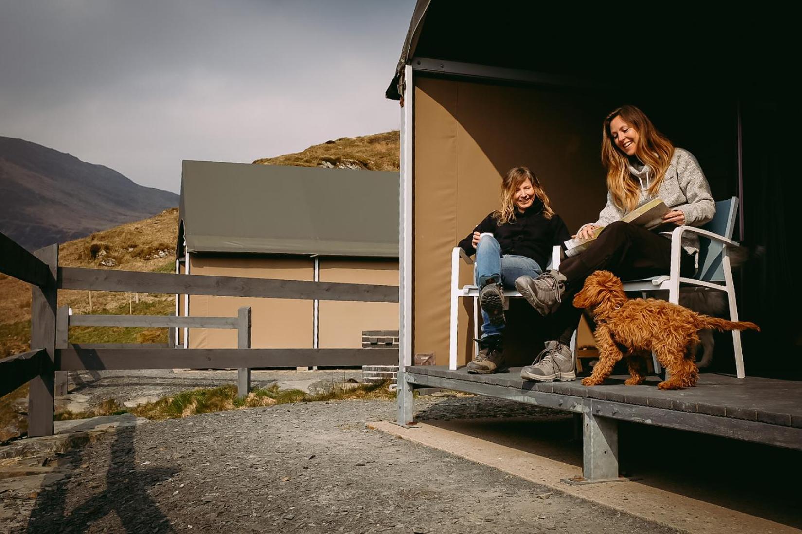 Hotel Llechwedd Glamping Blaenau Ffestiniog Exteriér fotografie