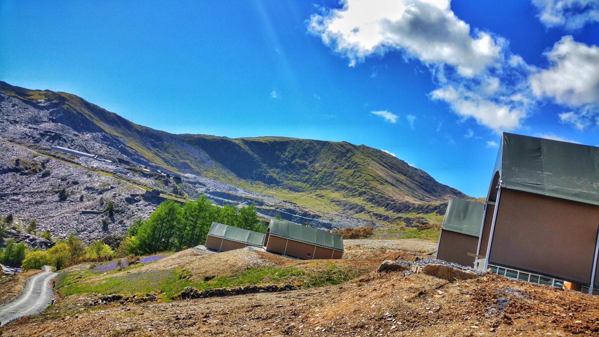 Hotel Llechwedd Glamping Blaenau Ffestiniog Exteriér fotografie